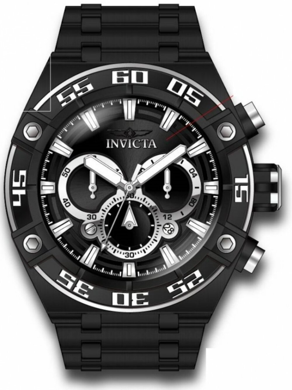 Invicta Coalition Forces Men's Watch - 50mm. Black (37645)